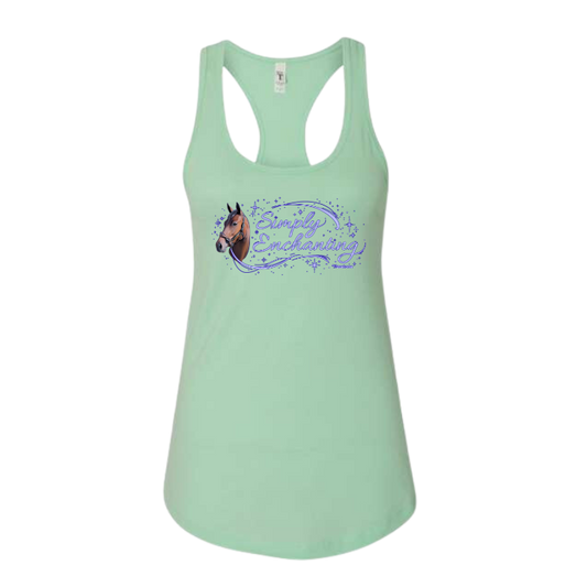 Simply Enchanting Women's Racer Back Tank