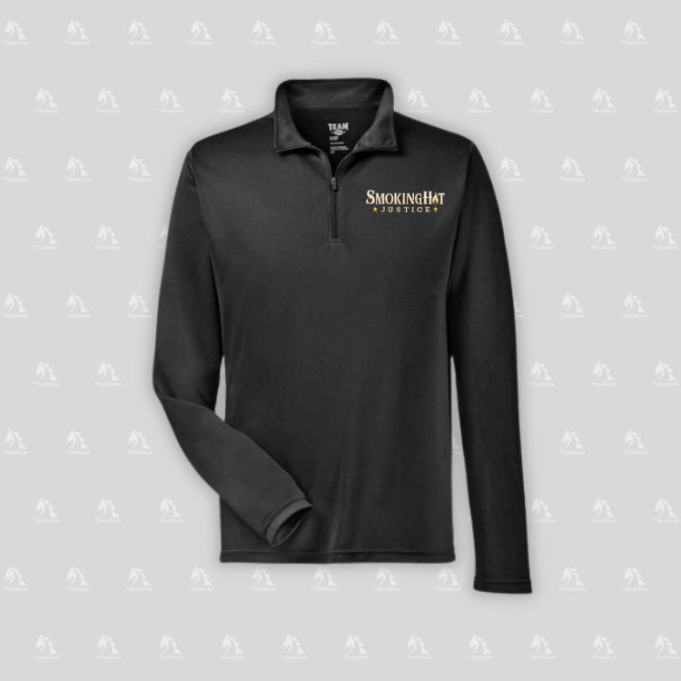 Smokinghot Justice Unisex Light Weight 3/4 Zip Pullover
