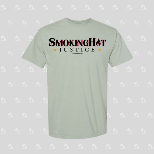Smokinghot Justice Unisex - Comfort Colors Heavy Weight T-Shirt