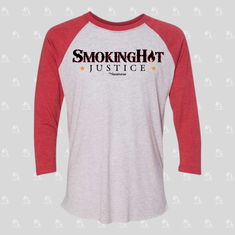 Smokinghot Justice Unisex 3/4 Sleeve Raglan T-Shirt