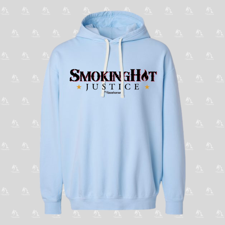 Smokinghot Justice - Comfort Colors Women's Relaxed Hooded Sweatshirt