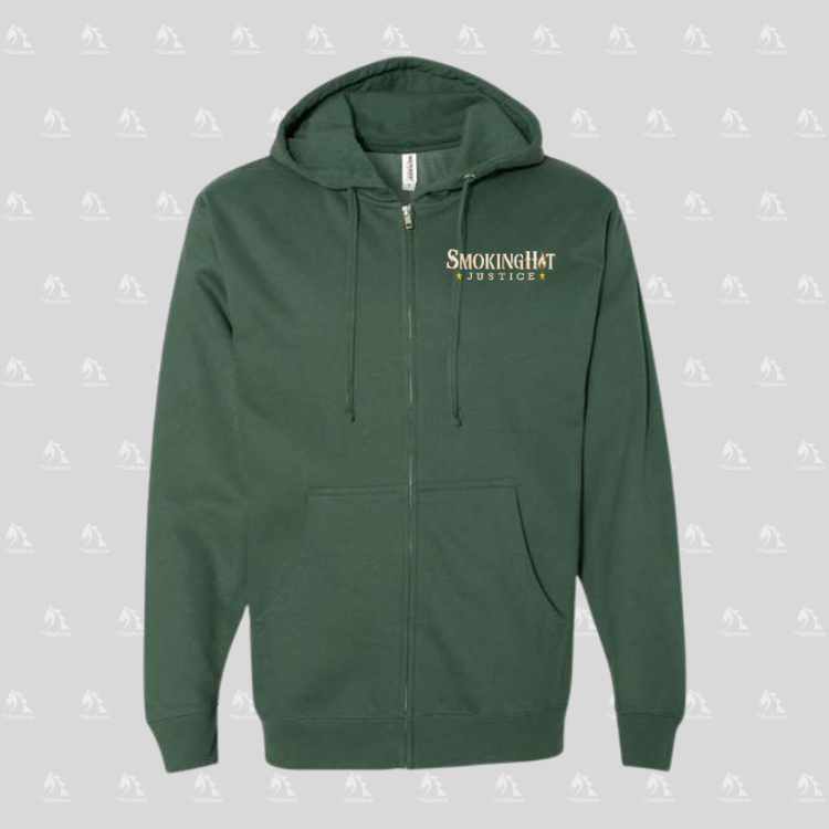 Smokinghot Justice  Unisex Fleece Zip Hoodie