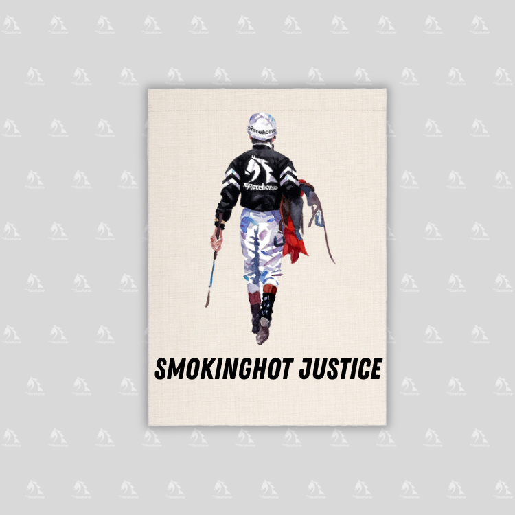 Smokinghot Justice Garden Flag