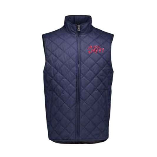 Real Savvy Men's Quilted Vest