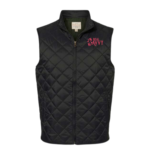 Real Savvy Men's Quilted Vest