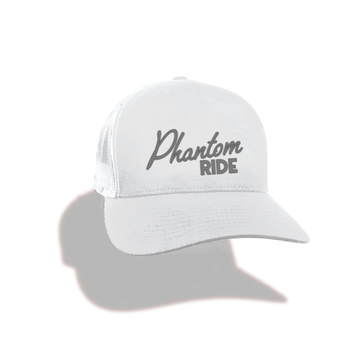 Phantom Ride Retro Trucker Hat - Black