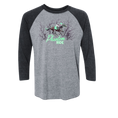 Load image into Gallery viewer, Phantom Ride 3/4 Raglan T Shirt
