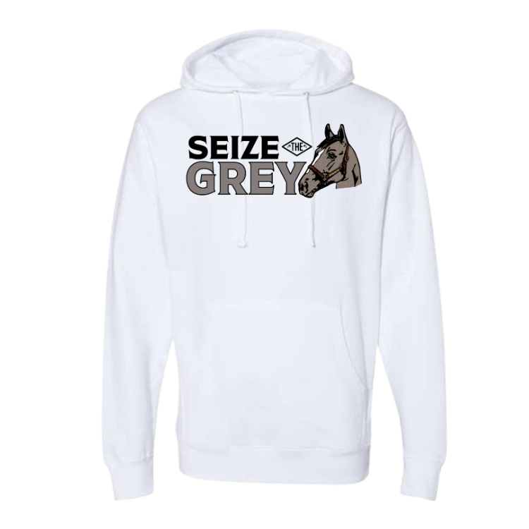 Seize the Grey Unisex Hooded Sweatshirt