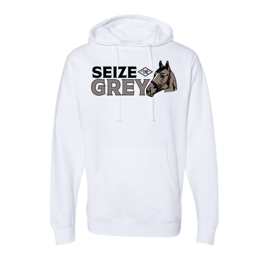 Seize the Grey Hooded Sweatshirt