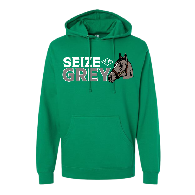 Seize the Grey Unisex Hooded Sweatshirt