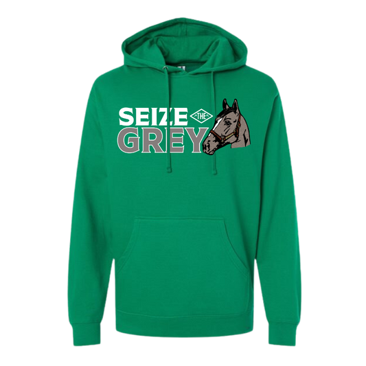 Seize the Grey Hooded Sweatshirt