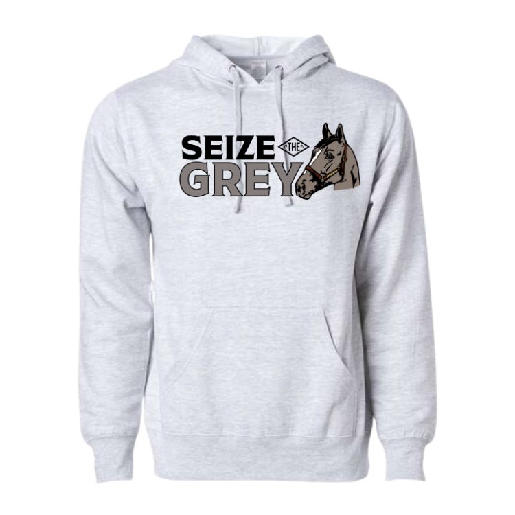 Seize the Grey Unisex Hooded Sweatshirt