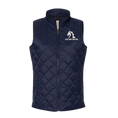 Load image into Gallery viewer, Women's Custom Embroidered Quilted Vest
