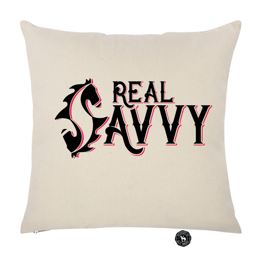Real Savvy Throw Pillow Case