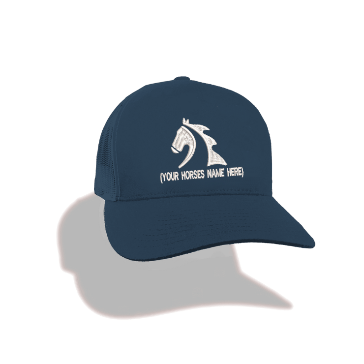 MyRacehorse Classic Logo Customizable Retro Trucker Hat