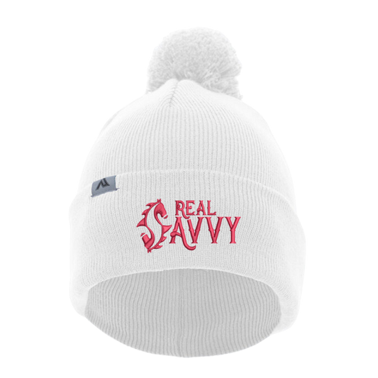 Real Savvy Pom-Pom Beanie