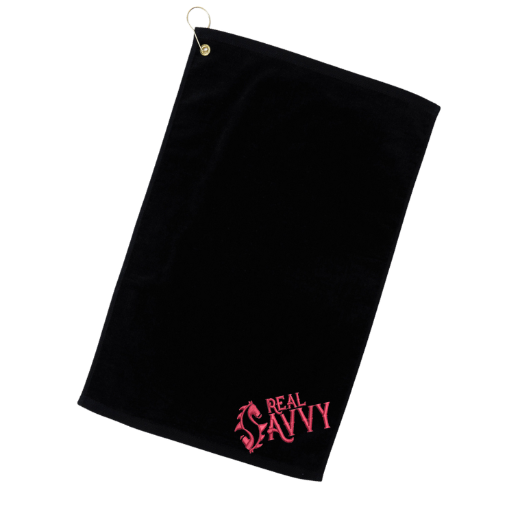 Real Savvy Golf Towel