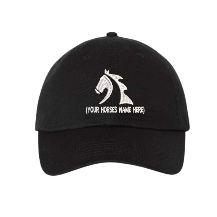 MyRacehorse Classic Logo Customizable Dad Hat – MyRacehorse Shop