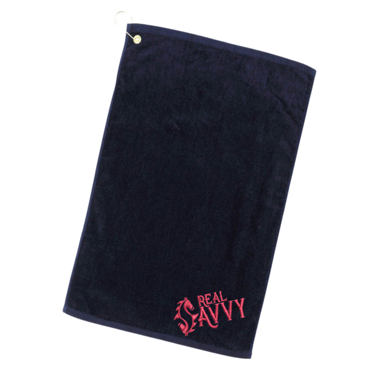 Real Savvy Golf Towel