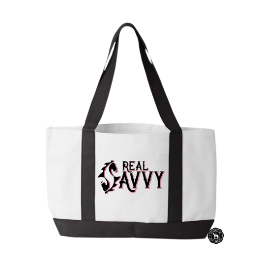 Real Savvy Tote Bag