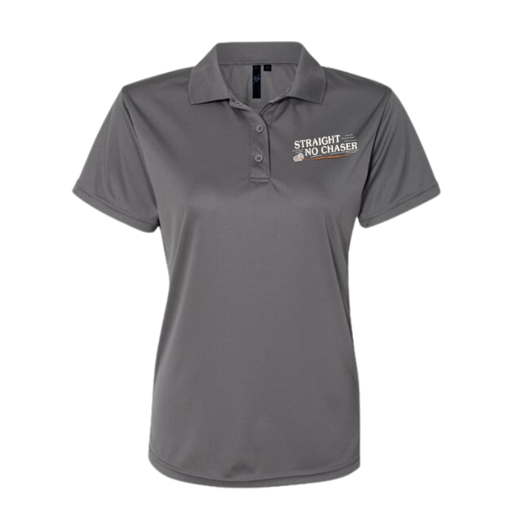 Straight No Chaser Women's Embroidered Polo Shirt