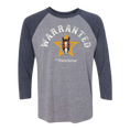 Load image into Gallery viewer, Warranted Unisex 3/4 Sleeve Raglan T-Shirt
