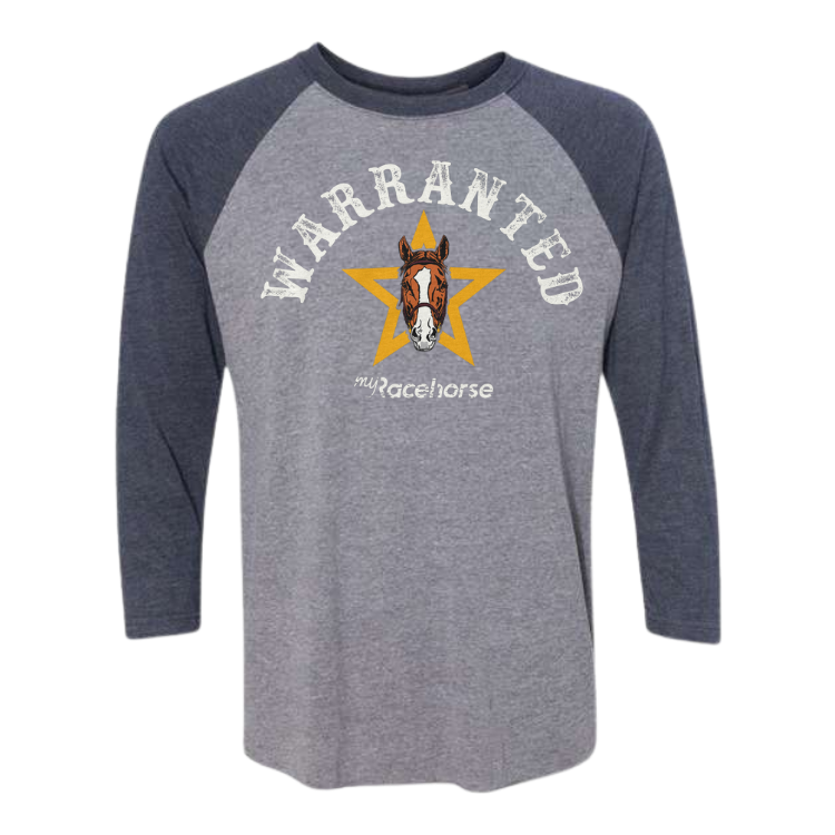 Warranted Unisex 3/4 Sleeve Raglan T-Shirt