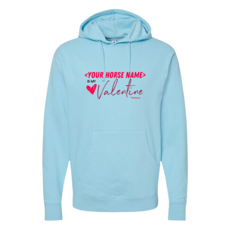 Valentine's Day Custom Hooded Sweatshirt
