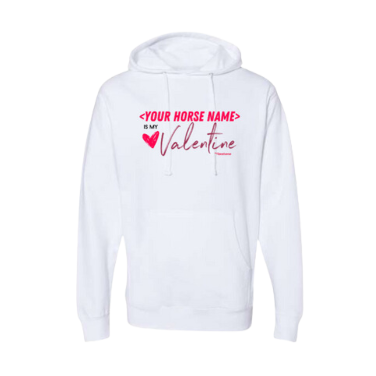 Valentine's Day Custom Hooded Sweatshirt