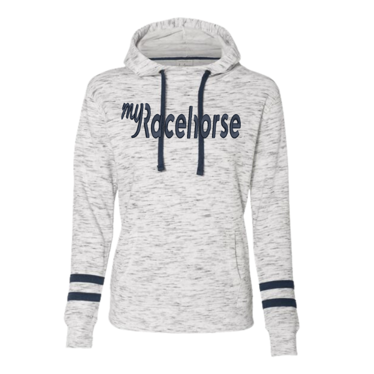 25% OFF - Embroidered MyRacehorse Women's Hooded Sweatshirt