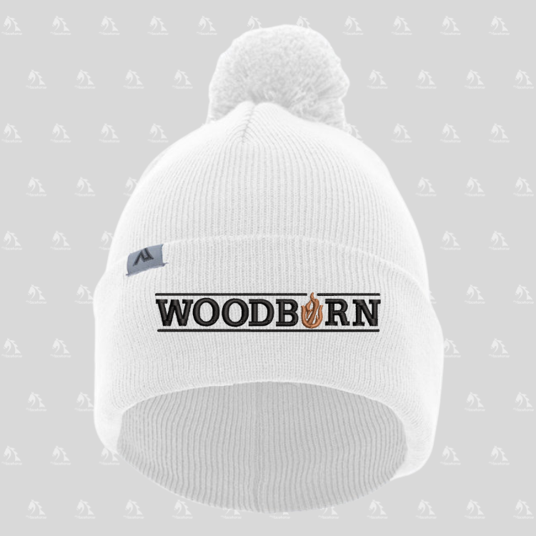 Woodburn Beanie with Pom-Pom