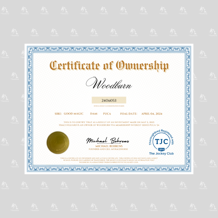 Woodburn Certificate of Ownership