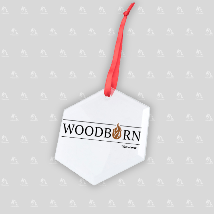 Woodburn Hexagonal Glass Ornament