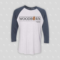 Load image into Gallery viewer, Woodburn Unisex 3/4 Sleeve Raglan T-Shirt
