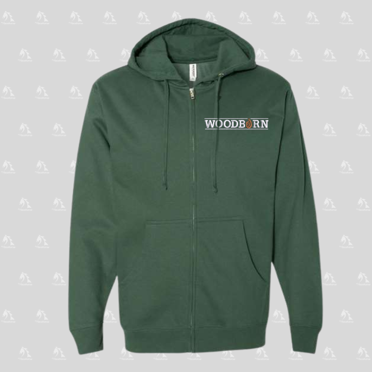 Woodburn Unisex Fleece Zip Hoodie