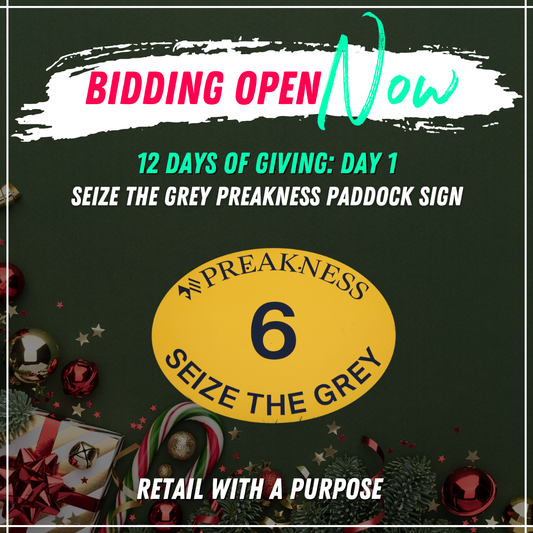 Preakness Paddock Sign