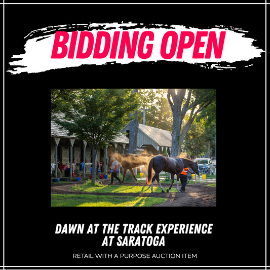 Dawn at the Track Experience at Saratoga
