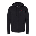 Load image into Gallery viewer, Catalyst Unisex Embroidered Fleece Zip Hoodie
