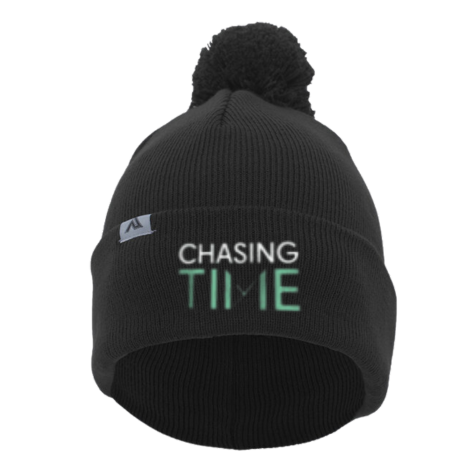 Chasing Time Pom-Pom Beanie