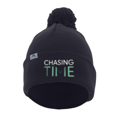 Chasing Time Pom-Pom Beanie