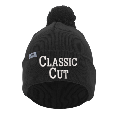 Classic Cut Pom-Pom Beanie