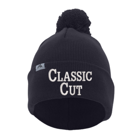 Classic Cut Pom-Pom Beanie