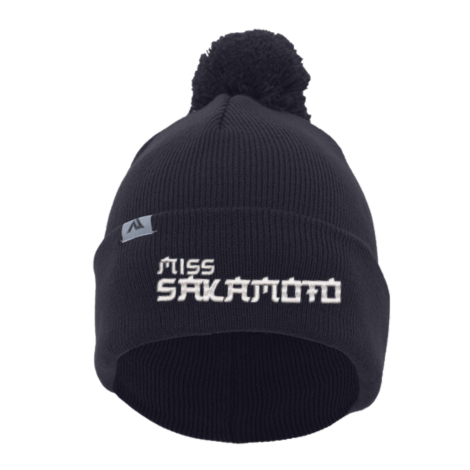 Miss Sakamoto Pom-Pom Beanie