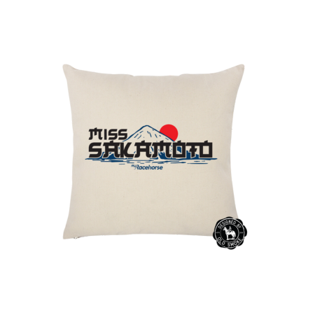 Miss Sakamoto Throw Pillow Case