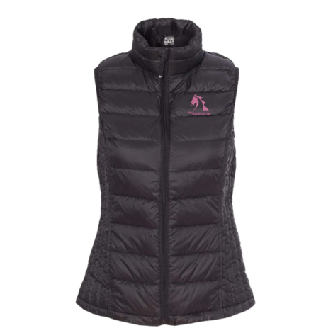 Pink Valentine's Day Women's Packable Vest