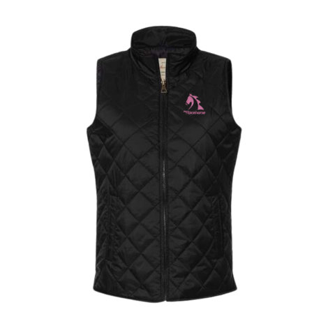 Pink Valentines Day Collection Women's Quilted Vest