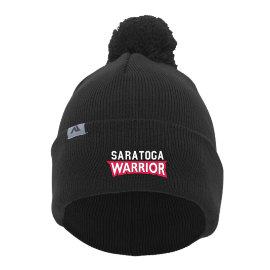 Saratoga Warrior Pom-Pom Beanie