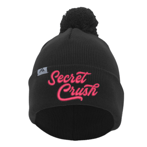 Secret Crush Pom-Pom Beanie