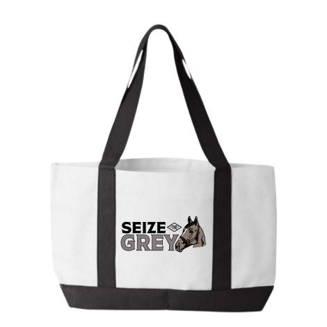 Seize the Grey Tote Bag