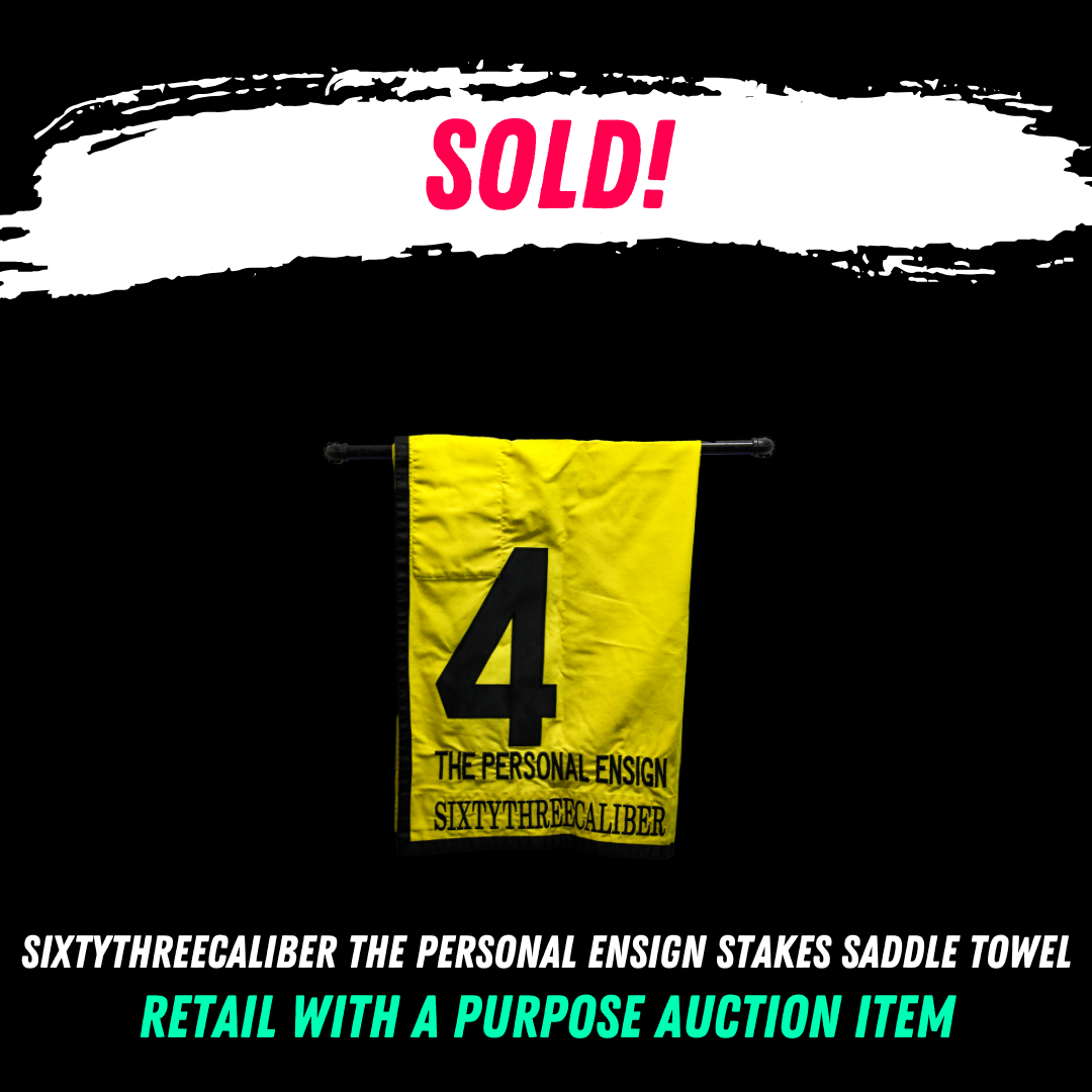 Sixtythreecaliber Personal Ensign Saddle Towel